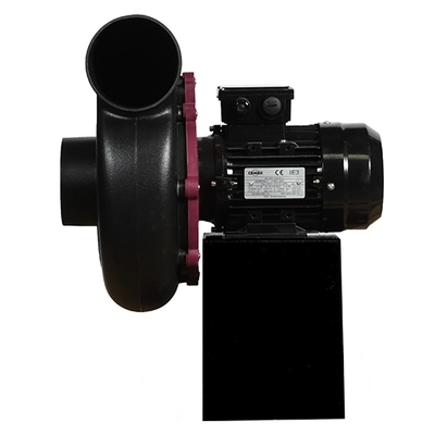 Anti-corrosion polypropylene centrifugal exhaust fan for medium-high pressure applications